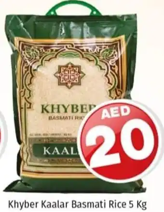 Kenz Hypermarket Khyber kaalar basmati rice 5KG offer