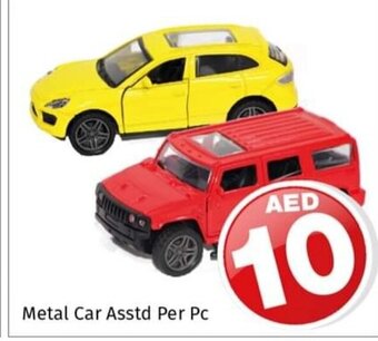 Kenz Hypermarket Metal car asstd per PC offer