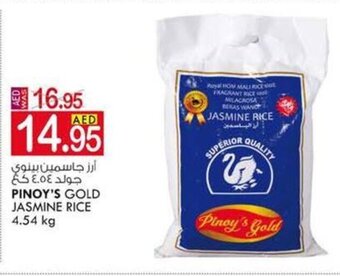 KM Trading Pinoy's gold jasmine rice 4.54KG offer