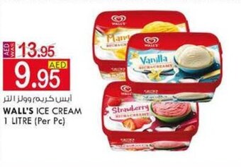KM Trading Wall's ice cream 1 litre (per PC) offer
