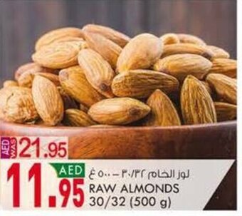 KM Trading Raw almonds 30/32 (500G) offer