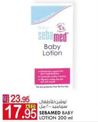 KM Trading Sebamed baby lotion 200ML offer