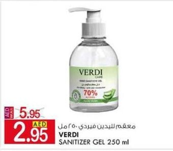 KM Trading Verdi sanitizer gel 250ML offer