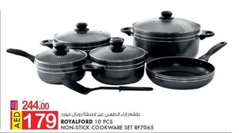 KM Trading Royalford 10PCS non-stick cookware set RF7065 offer