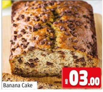 Kenz Hypermarket Banana cake offer