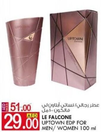 KM Trading Le Falcone Uptown EDP For Men/Women 100ml offer