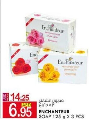 KM Trading Enchanteur Soap 125 g x 3 pcs offer