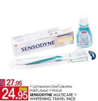 KM Trading Sensodyne Multicare + Whitening Travel Pack offer
