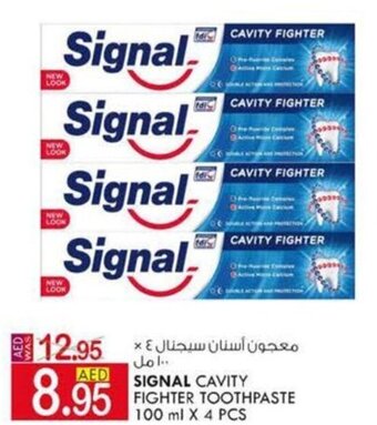 KM Trading Signal Cavity Fighter Toothpaste 100ml x 4pcs offer