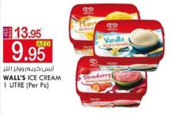 KM Trading Wall's Ice Cream 1 Litre (per pc) offer