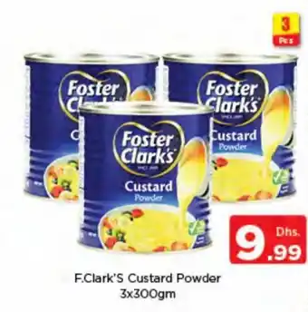Nesto F.Clark's custar powder 3x300GM offer