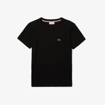 Lacoste Kids' crew neck cotton jersey t-shirt offer