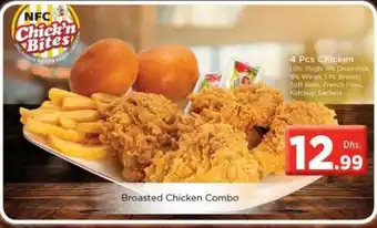 Nesto NFC Chick'n Bites Broasted Chicken Combo offer