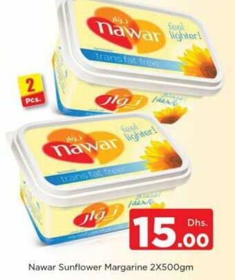 Nesto Nawar Sunflower Margarine 2X500gm offer