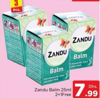 Nesto Zandu Balm 25ml 2+1Free offer