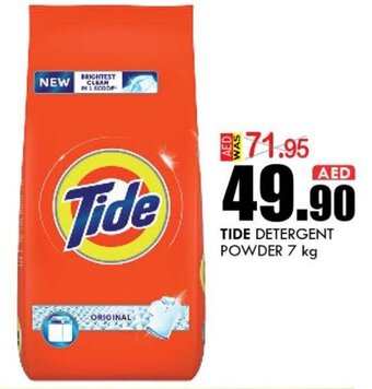 KM Trading Tide detergent powder 7KG offer