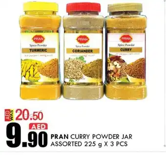 KM Trading Pran curry powder jar assorted 225G x 3 PCS offer