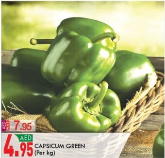 KM Trading Capsicum green (per KG) offer
