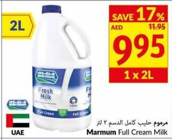 Viva Marmum full cream milk 1 x 2L offer