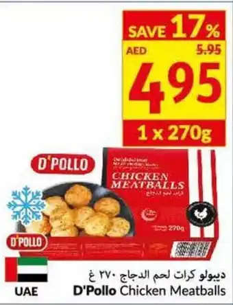 Viva D'Pollo chicken meatballs 1x270G offer