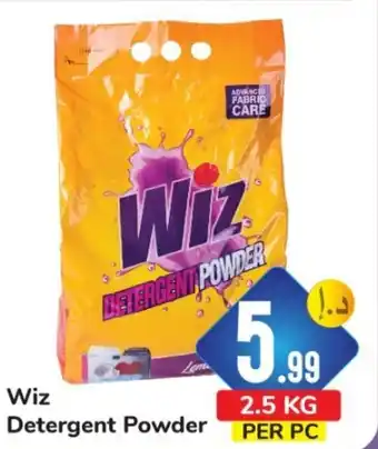 Day To Day Wiz Detergent Powder 2.5 Kg Per pc offer