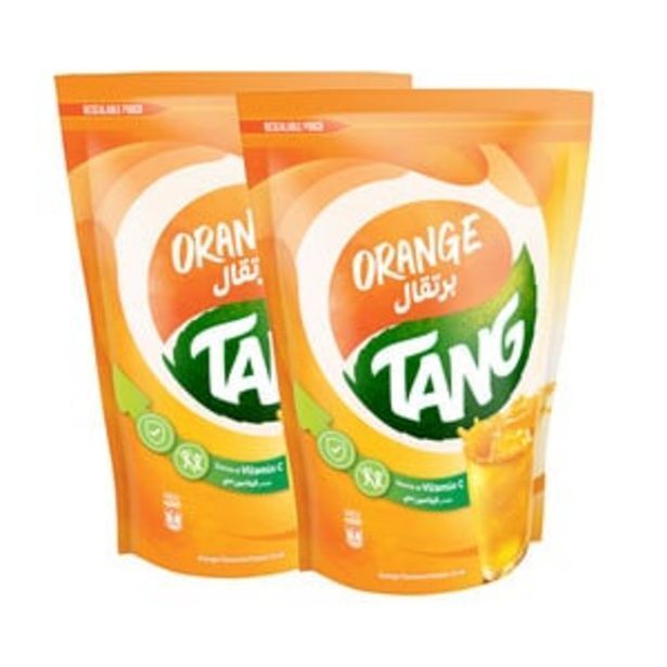 Tang instant powder drink orange 2 x 375g offer at Lulu Hypermarket