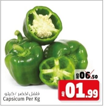 Kenz Hypermarket Capsicum Per Kg offer