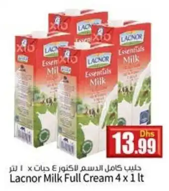 Istanbul Supermarket Lacnor Milk Full Cream 4x1lt offer