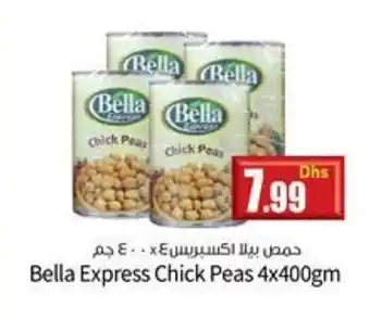Istanbul Supermarket Bella Express Chick Peas 4x400gm offer