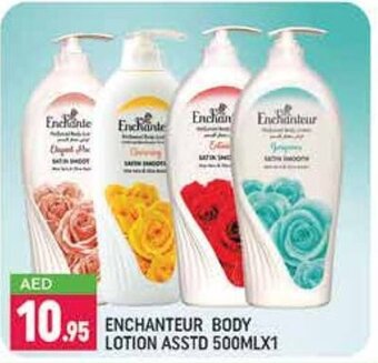 Shaklan Enchanteur body lotion asstd 500mlx1 offer