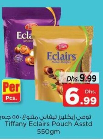 Nesto Tiffany Eclairs Pouch Asstd 550gm offer