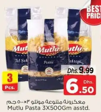 Nesto Mutlu Pasta 3x500gm asstd. offer