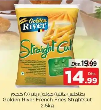Nesto Golden River French Fries StraightCut 2.5Kg offer
