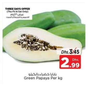 Nesto Green Papaya Per kg offer