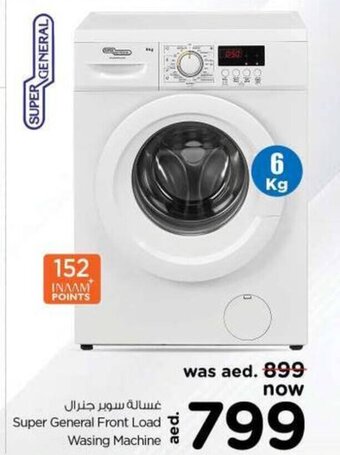 Nesto Super General Front Load Washing Machine offer