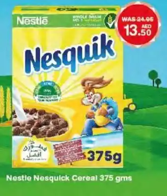 Choithrams Nestle Nesquick Cereal 375gms offer