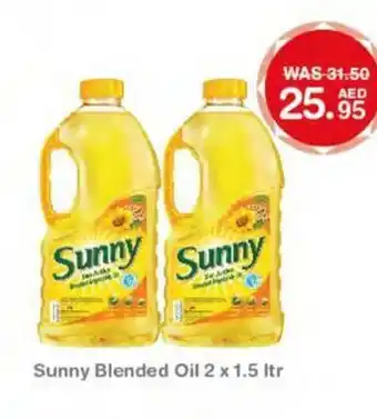 Choithrams Sunny Blended Oil 2x1.5ltr offer