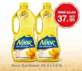Choithrams Noor Sunflower Oil 2x.5ltr offer