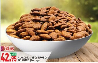 KM Trading Almonds bbq jumbo roasted (per kg) offer