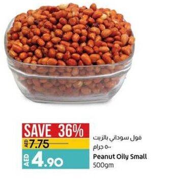 Lulu Hypermarket Peanut oily small 500gm offer