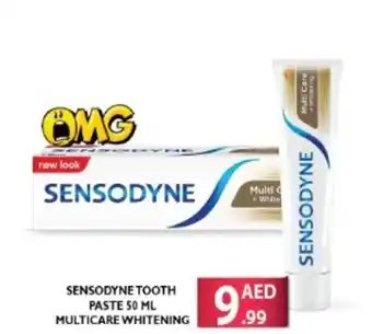 Bigmart Sensodyne Tooth Paste 50 ml Multicare Whitening offer