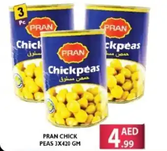 Bigmart Pran Chick Peas 3x420 gm offer