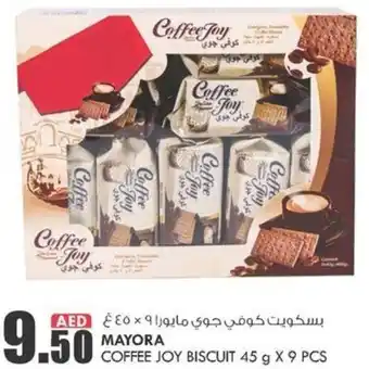 KM Trading Mayora Coffee Joy Biscuit 45g x 9pcs offer