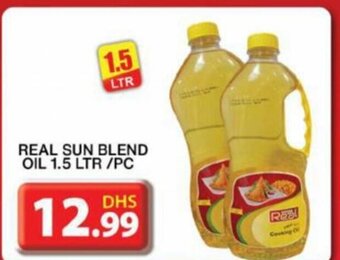Grand Hyper Market Real sun blend oil 1.5ltr/pc offer