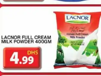 Grand Hyper Market Lacnor full cream milk powder 400gm offer