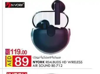 KM Trading NYORK Realbuds HD wireless air sound BE-712 offer
