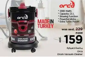 Last Chance Orca Drum Vacuum Cleaner offer