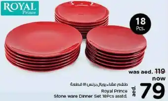 Last Chance Royal Prince Stone ware Dinner Set 18pcs asstd. offer