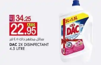 KM Trading DAC 2x disinfectant 4.5litre offer