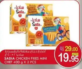 KM Trading Sadia chicken fries mini chef 400g x 2pcs offer